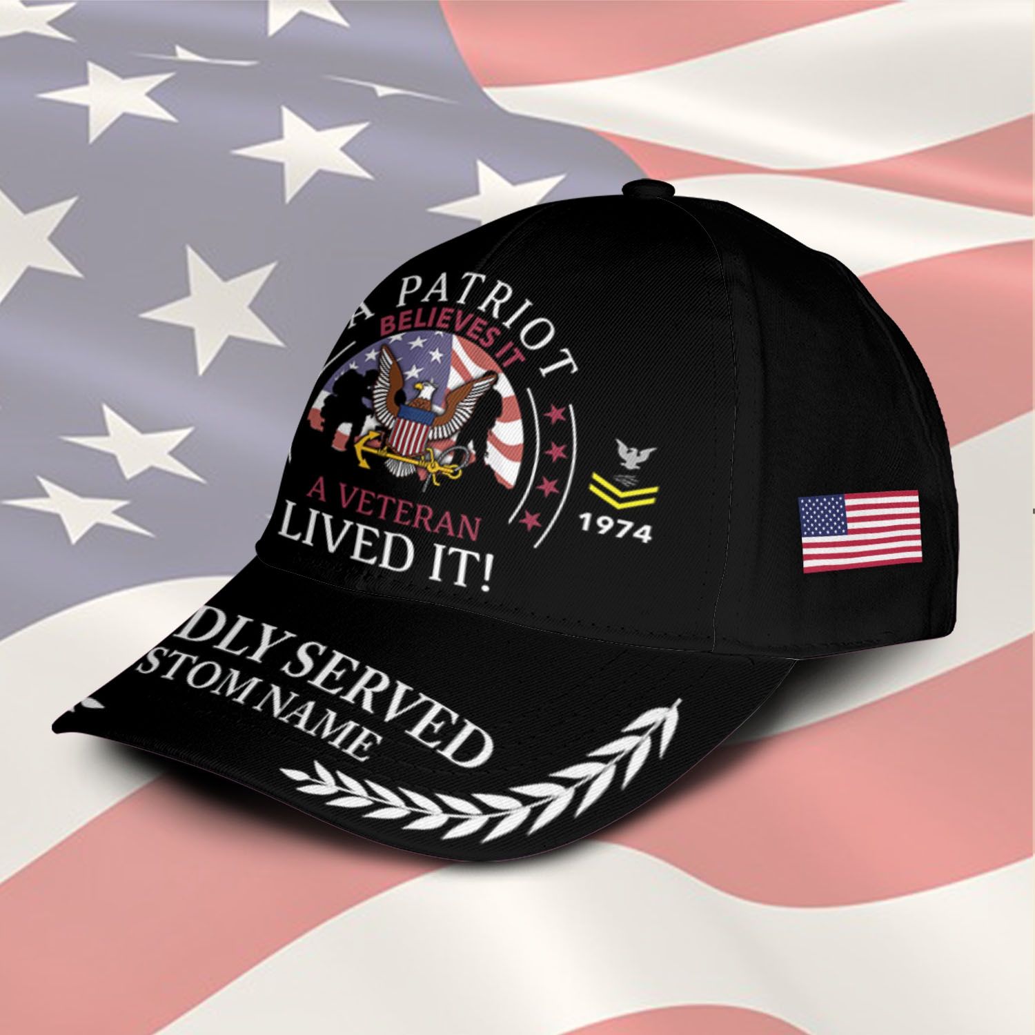 US Navy, Life And Pride - Classic Cap - Image 2