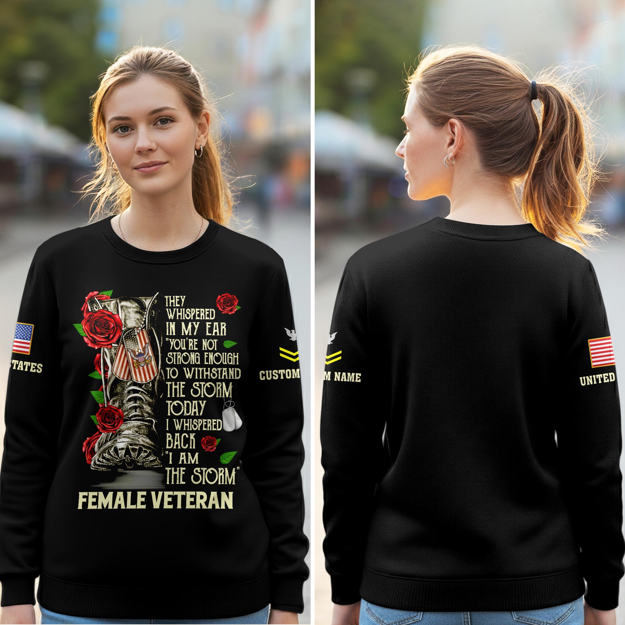 US Navy, No One Gets Left Behind - Women Sweatshirt