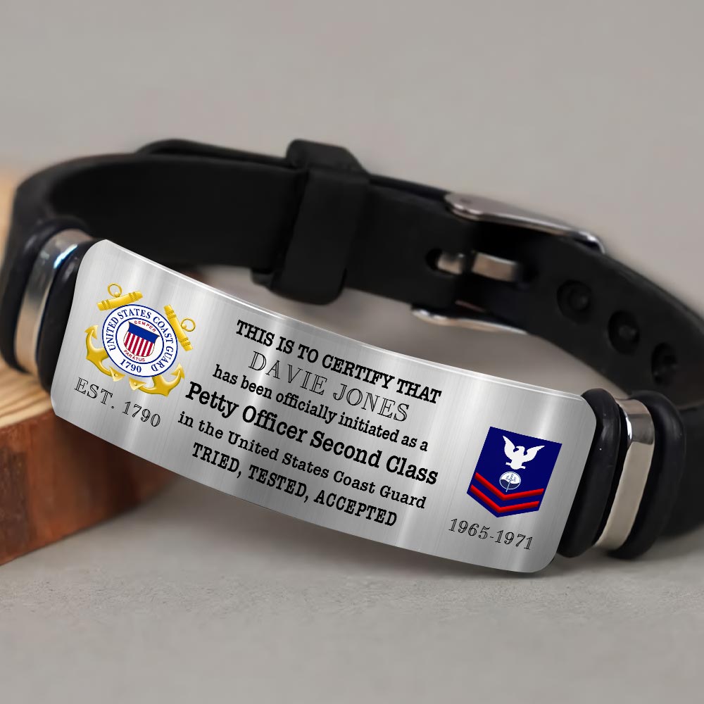 US Coast Guard, E 4 Gold - Bracelet - Image 3