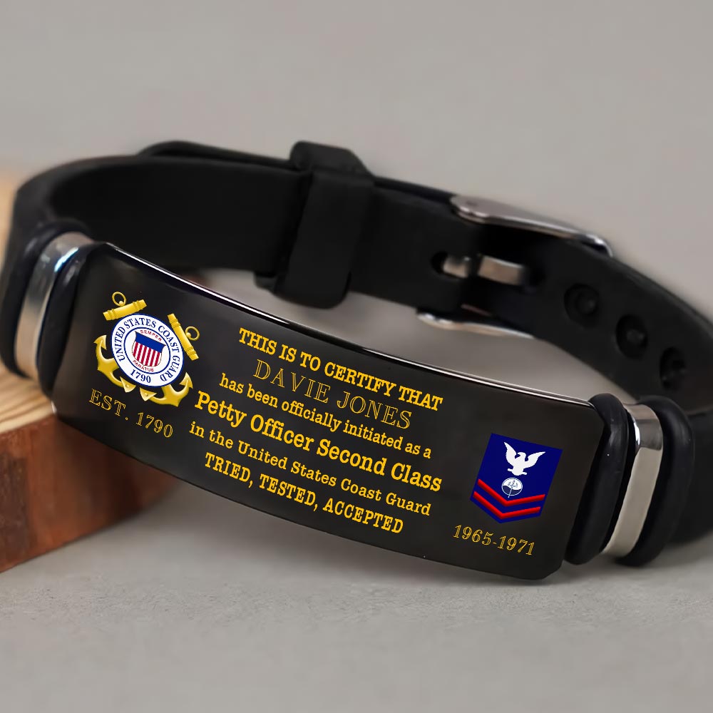 US Coast Guard, E 4 Gold - Bracelet - Image 4