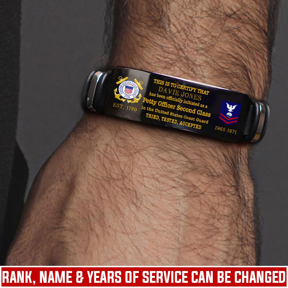 US Coast Guard, E 4 Gold - Bracelet