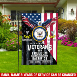 US Army, E 5 Army Specialist - Garden Flag