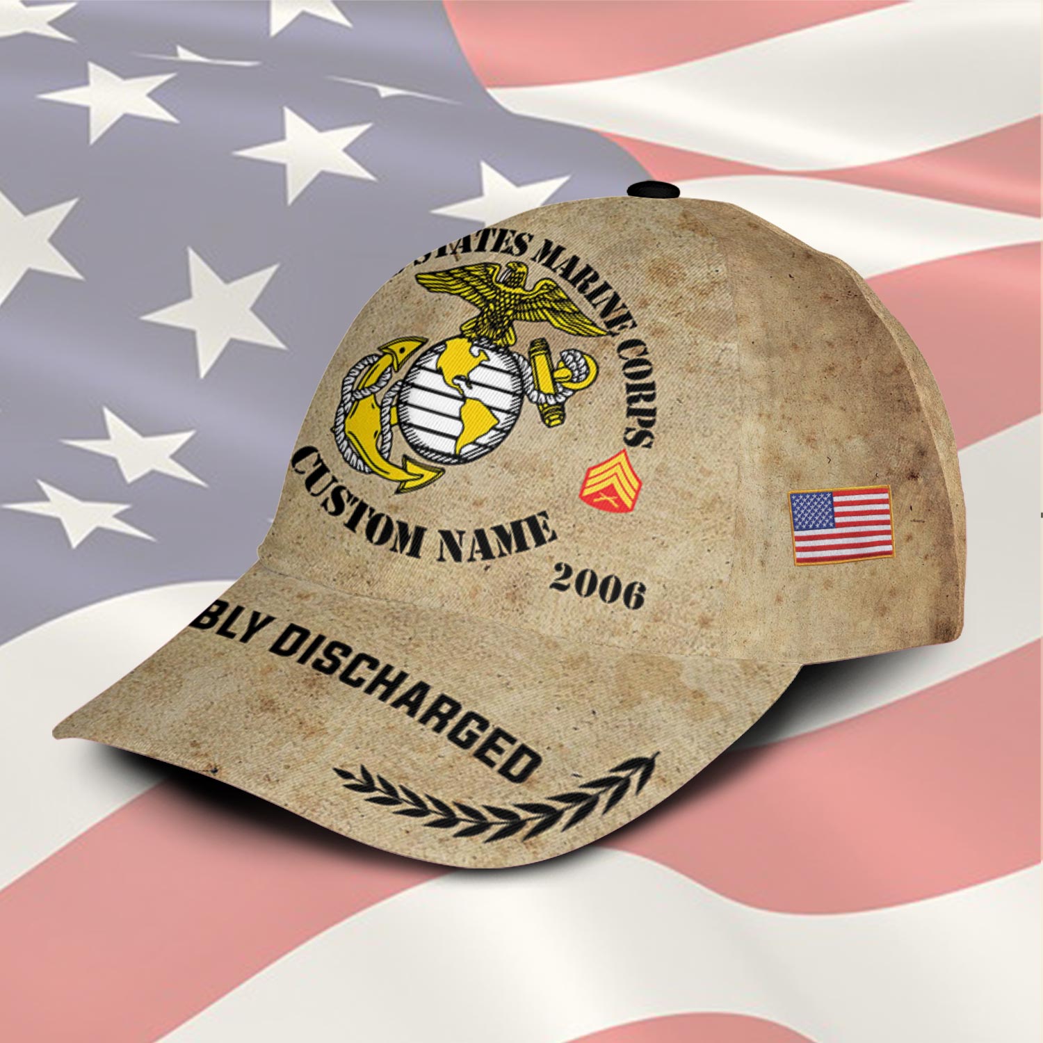 US Marine Corps, Freedom Isn't Free - Classic Cap - Image 2