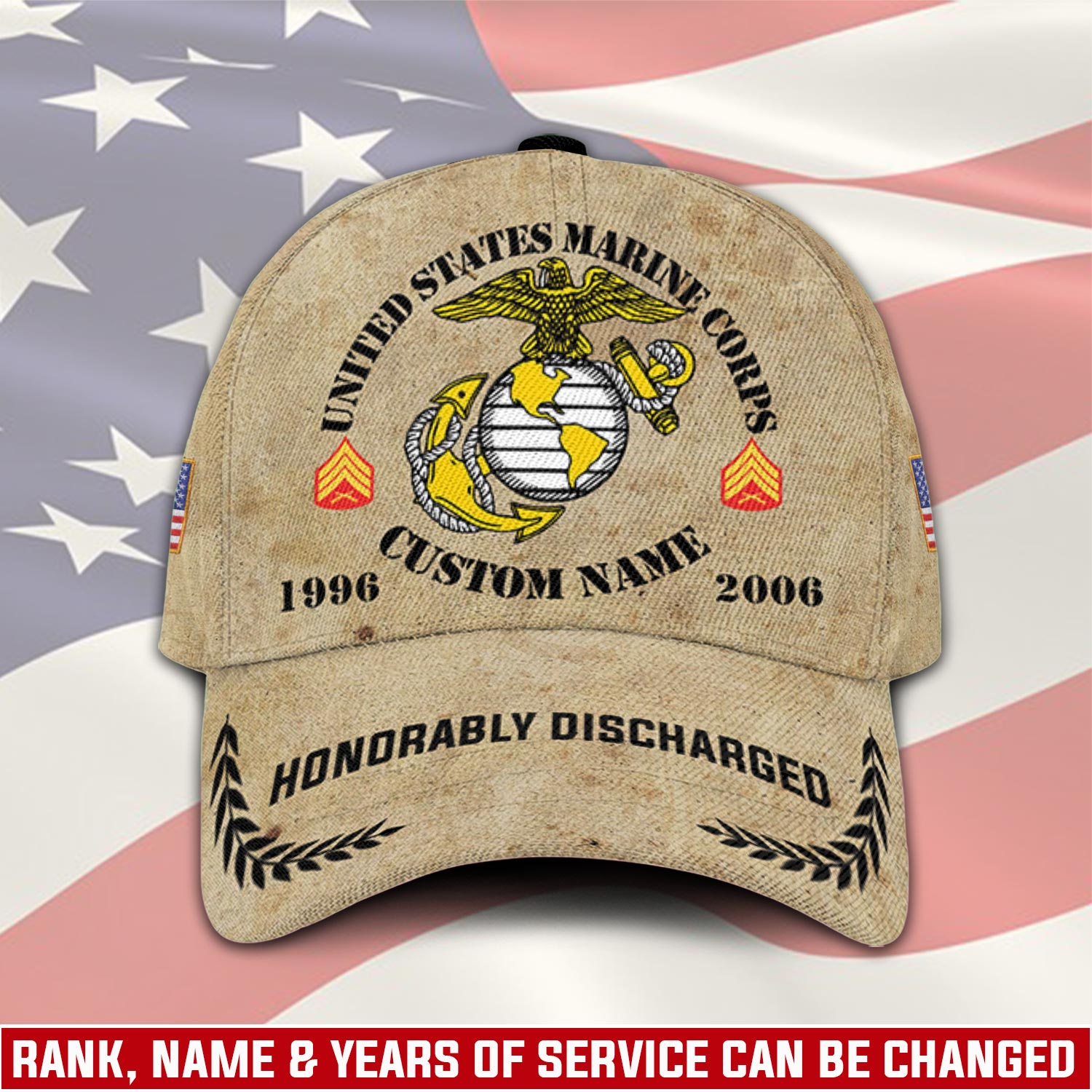 US Marine Corps, Freedom Isn't Free - Classic Cap