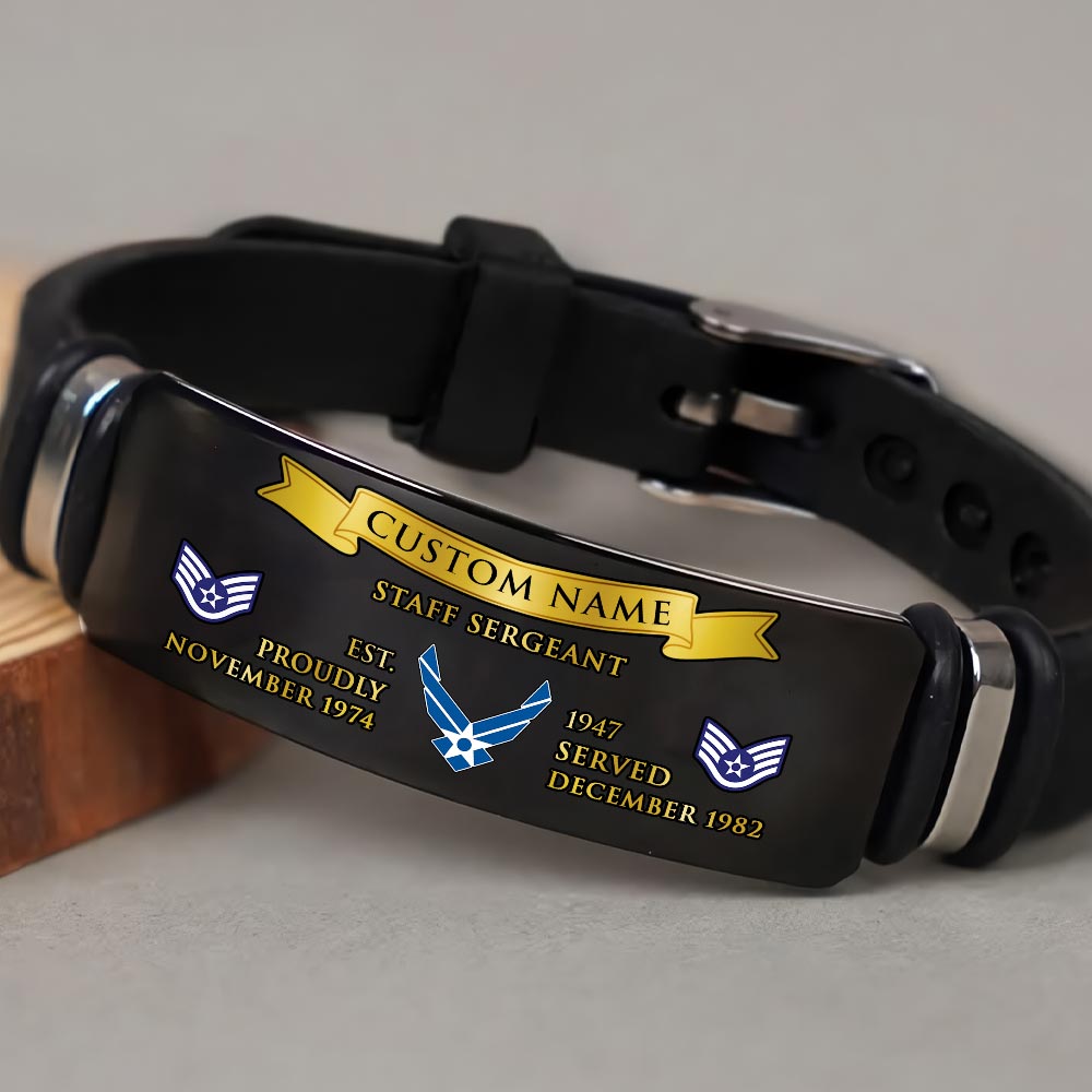 US Air Force , E 6 Air Force Technical Sergeant - Bracelet - Image 4