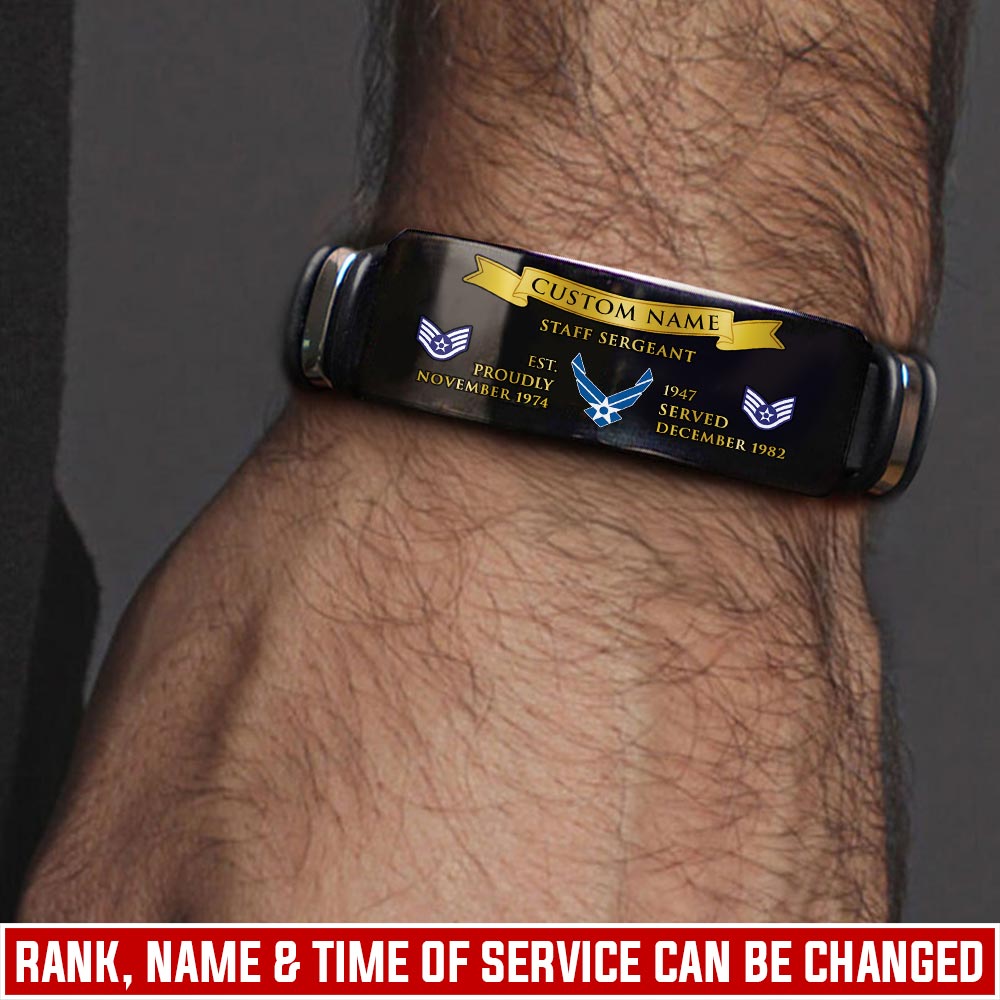 US Air Force , E 6 Air Force Technical Sergeant - Bracelet