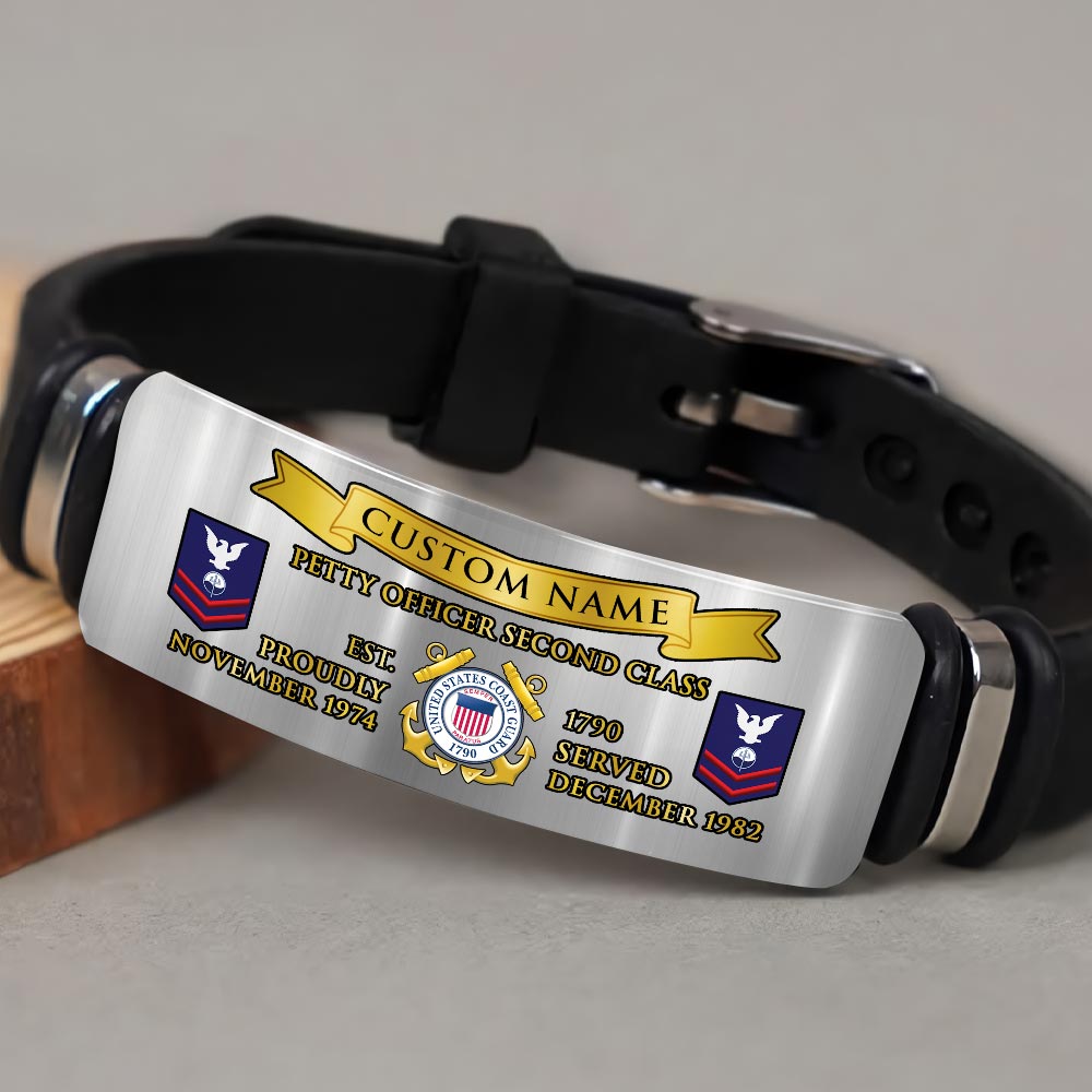 US Coast Guard, Always Remember, Never Forget - Bracelet - Image 3