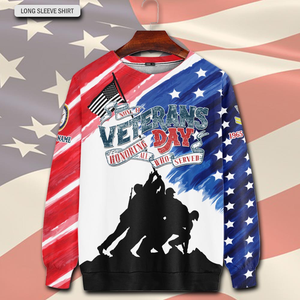 US Navy, E 2 White - Sweatshirt - Image 2