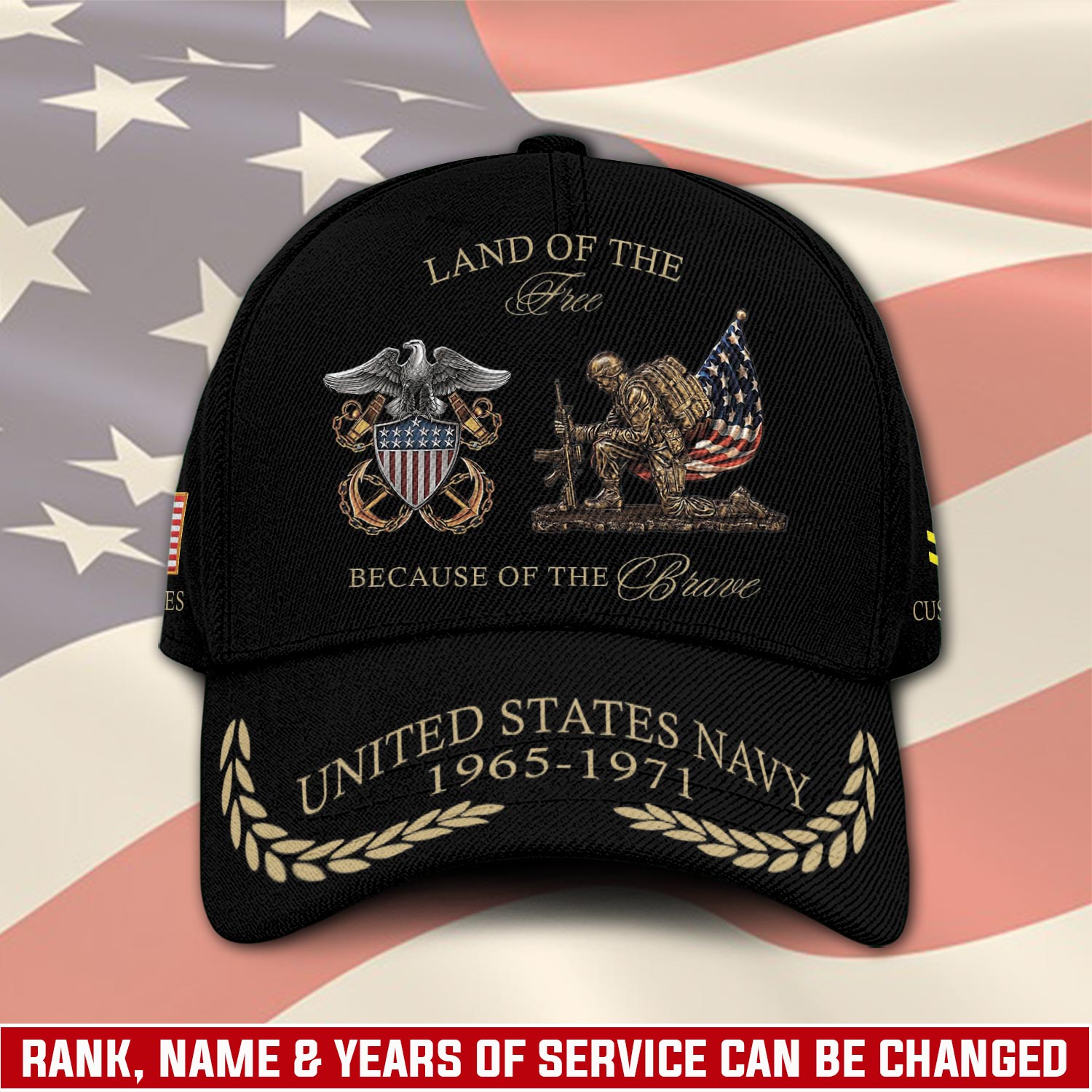 US Navy, Honor - Courage - Commitment - Classic Cap