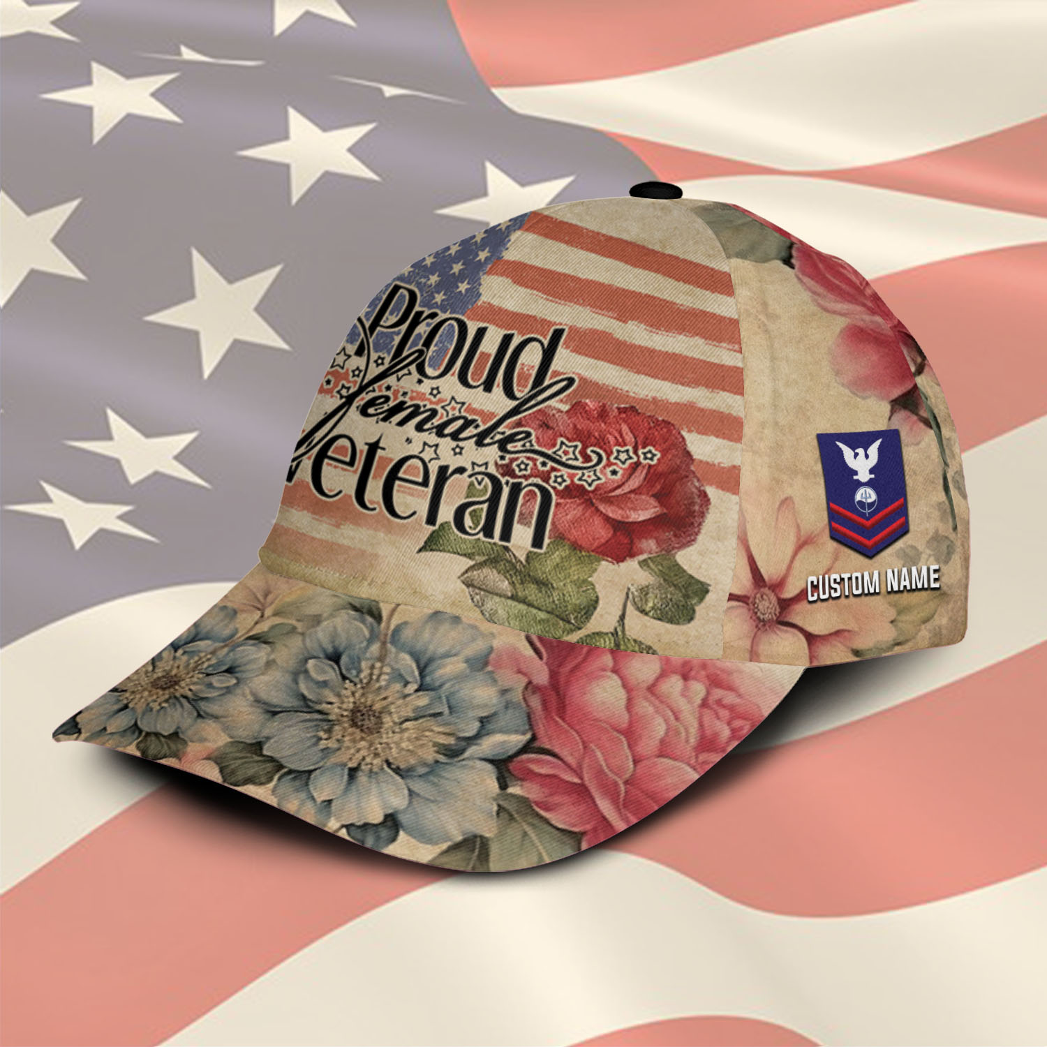 US Coast Guard, E 2 White - Classic Cap - Image 2