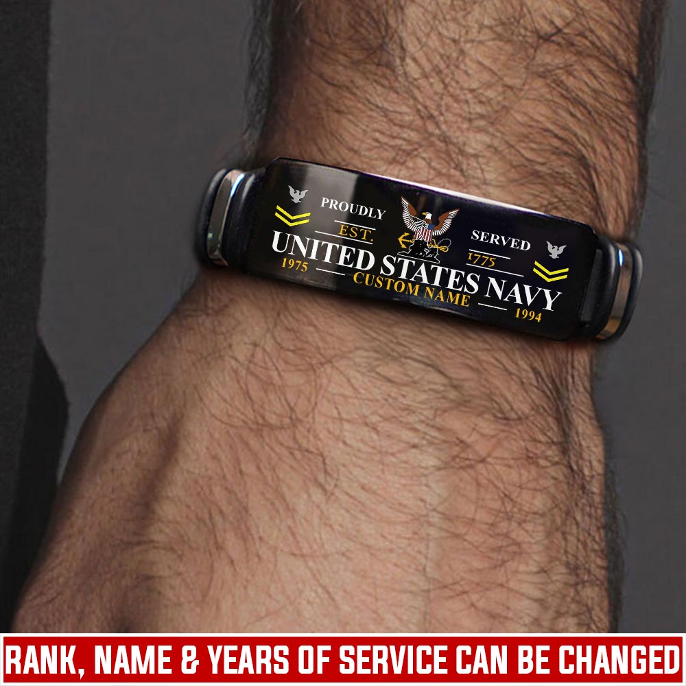 US Navy, E 4 Gold - Bracelet