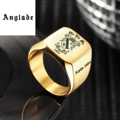 Phi Eta Mu - Engraved Men's Ring - THMRCustom25110401