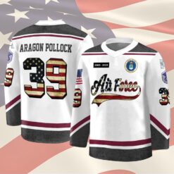 US Air Force - Hockey Jersey - THTCustom25111301