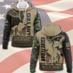 US Navy, E 5 Red - Hoodie