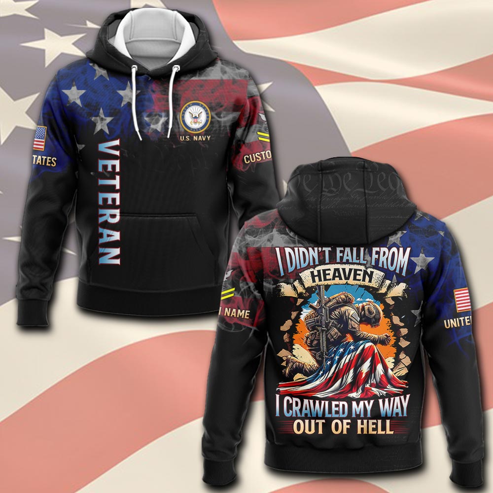 US Navy, Honoring All Who Served - Hoodie