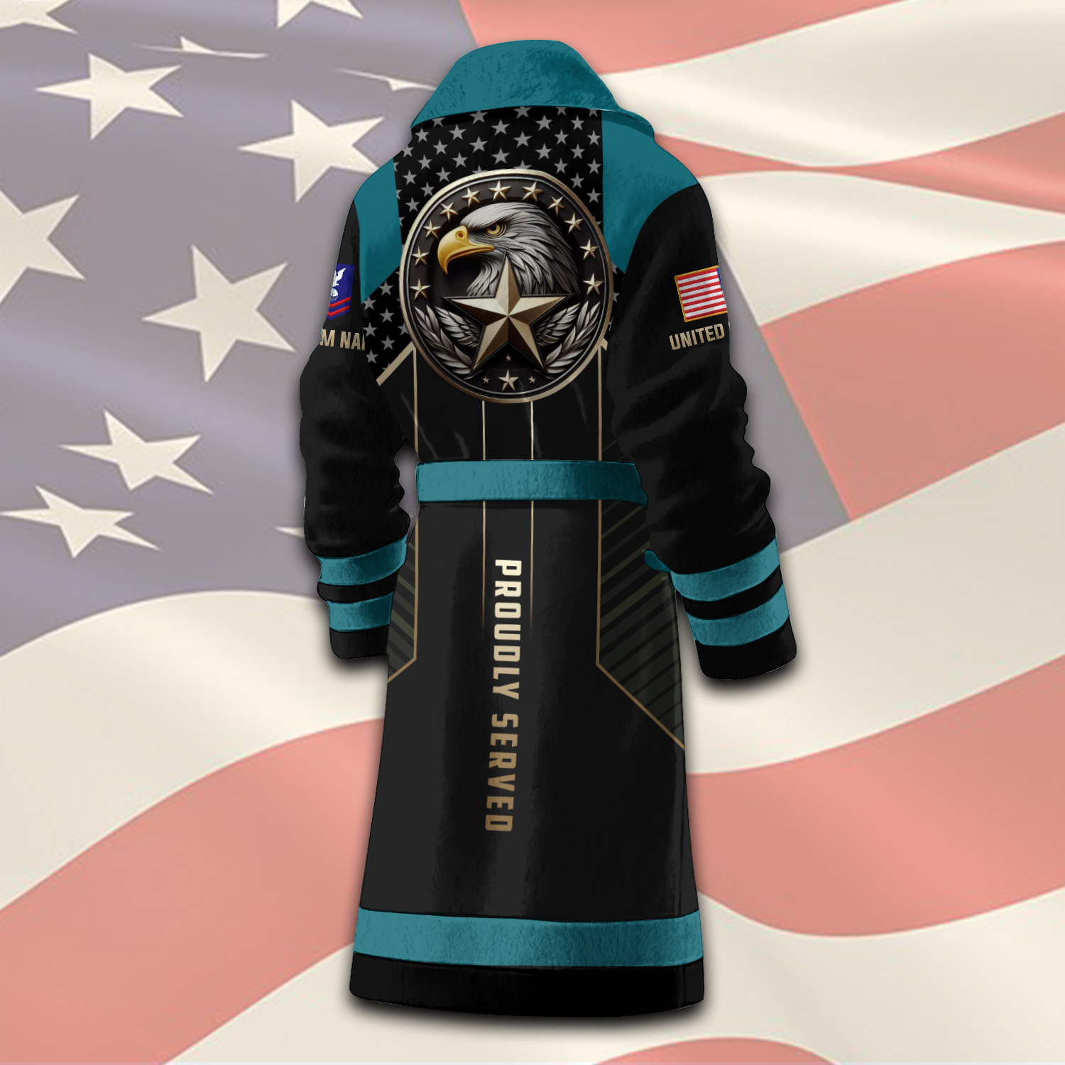 US Coast Guard, E 4 Red - Night Gown - Image 3