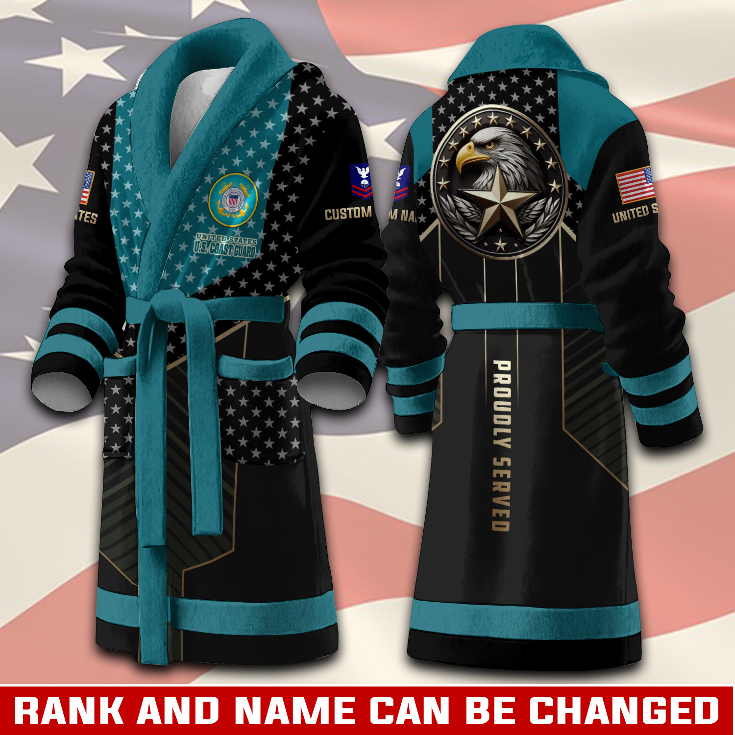 US Coast Guard, E 4 Red - Night Gown