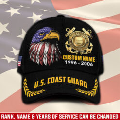 US Coast Guard, Honor, Duty, Service - Classic Cap