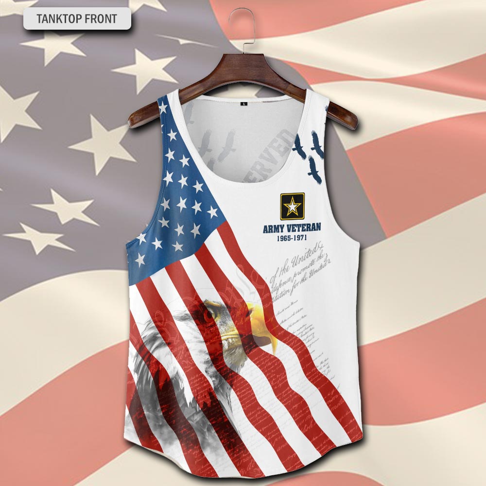 US Army, E 9 Army Sergeant Major - Tank-Top - Image 2