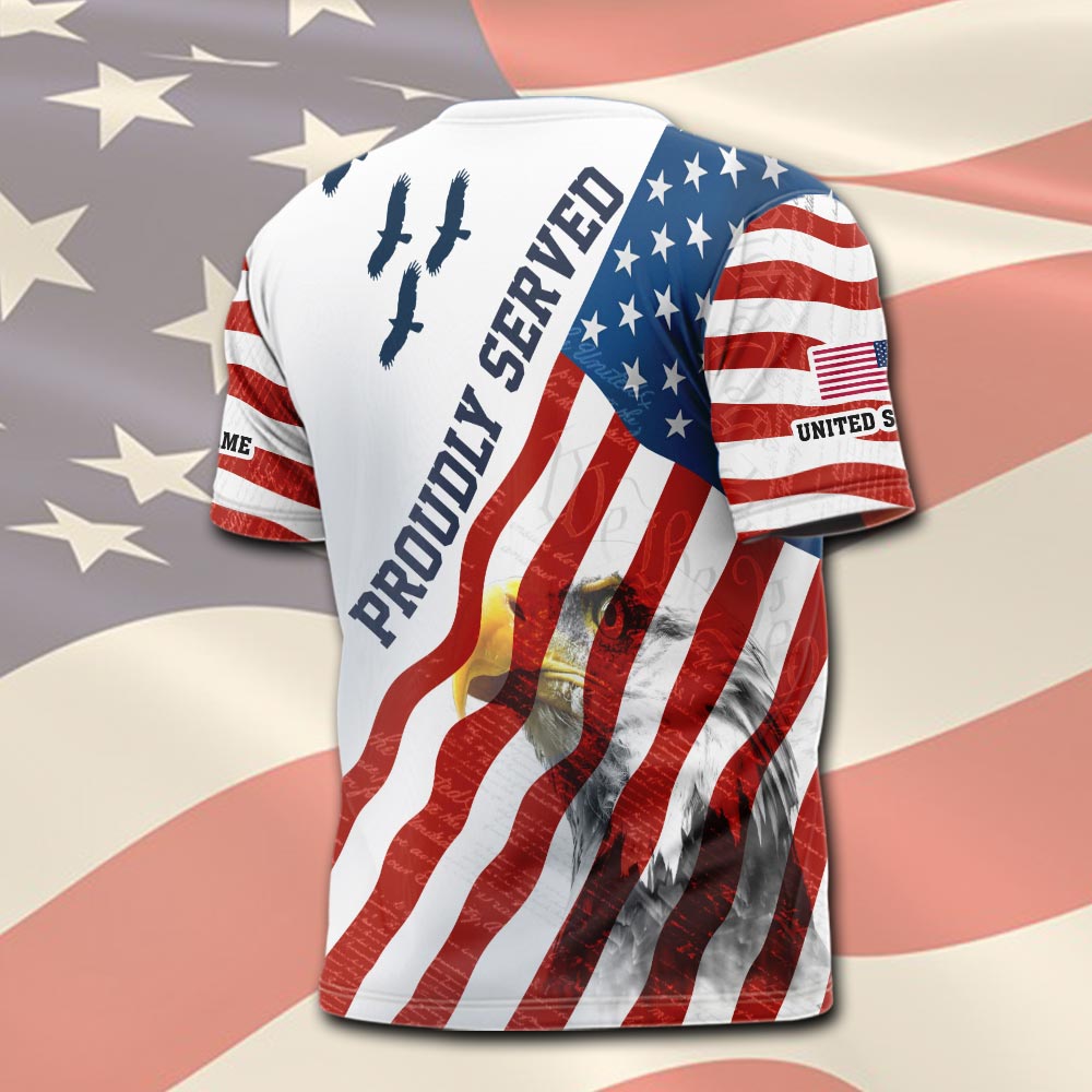 US Navy, E 7 Gold - T-Shirt - Image 3