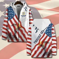 US Coast Guard, Lest We Forget - Zip Hoodie