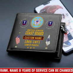 US Coast Guard, E 2 Blue - Man Wallet
