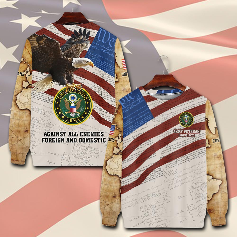 US Army, E 6 Army Staff Sergeant - Sweatshirt