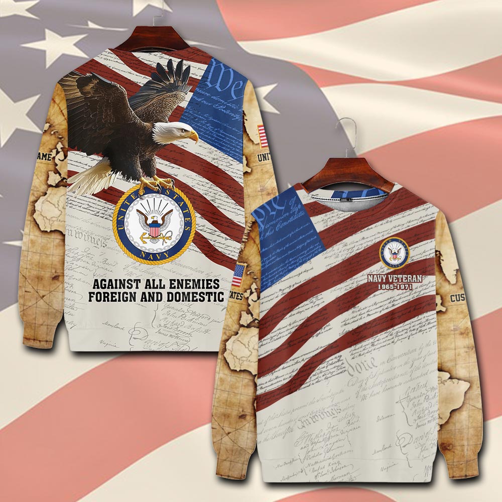 US Navy, Anchors Aweigh - Sweatshirt