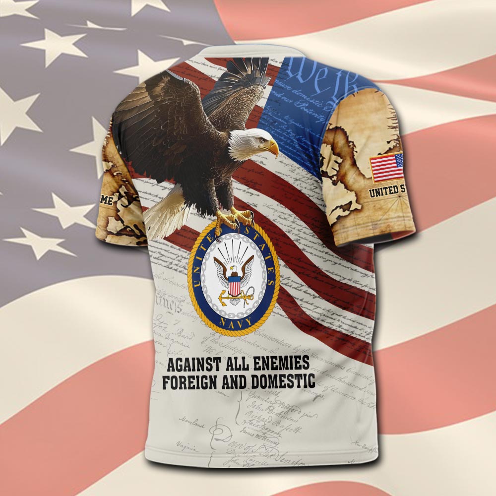 US Navy, Served With Pride - T-Shirt - Image 3