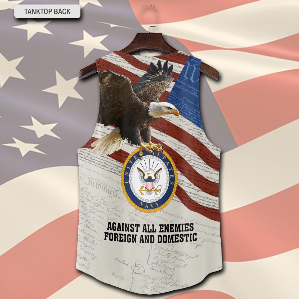 US Navy, Proud To Have Served - Tank-Top - Image 3