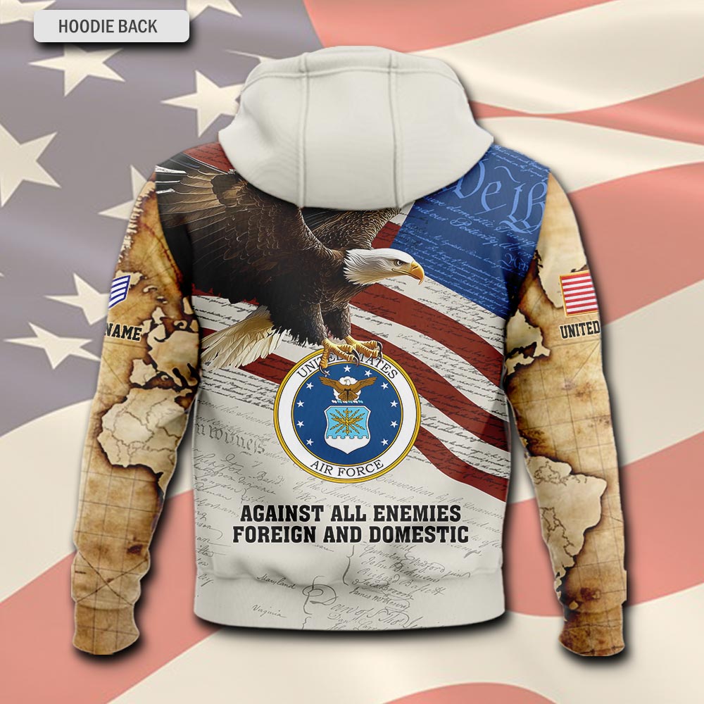 US Air Force , We Own The Sky - Hoodie - Image 3