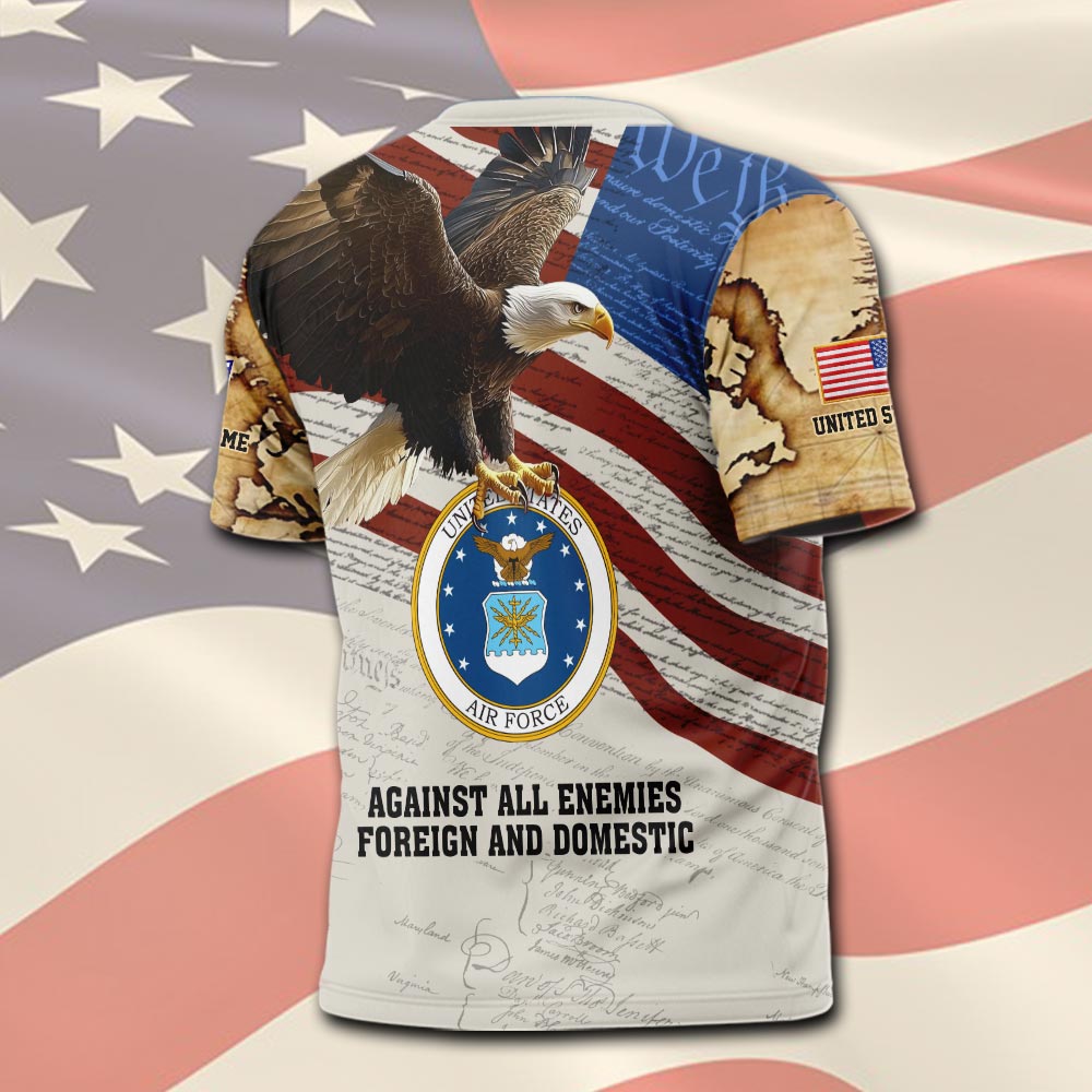 US Air Force , We Own The Sky - T-Shirt - Image 3