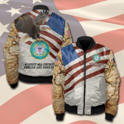 US Coast Guard, E 7 Gold - Bomber Jacket
