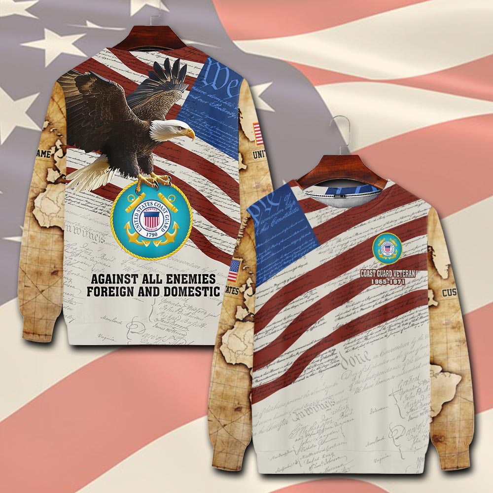 US Coast Guard, Proud To Have Served - Sweatshirt