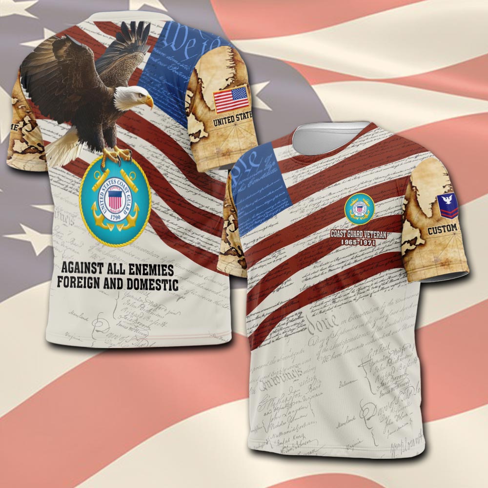 US Coast Guard, Honor The Fallen - T-Shirt