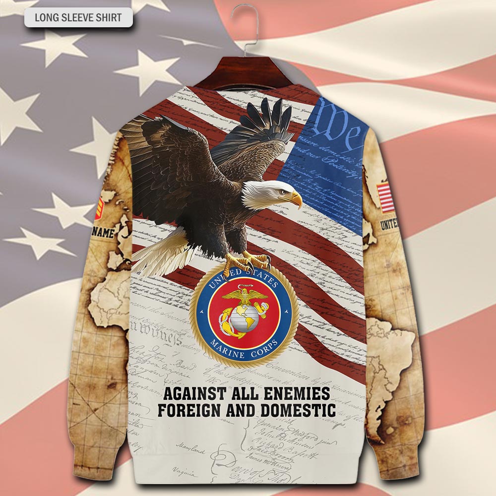 US Marine Corps, E 6 Marines Staff Sergeant - Sweatshirt - Image 3