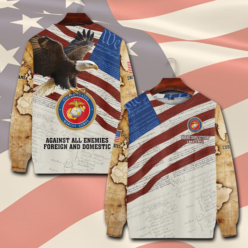 US Marine Corps, E 6 Marines Staff Sergeant - Sweatshirt