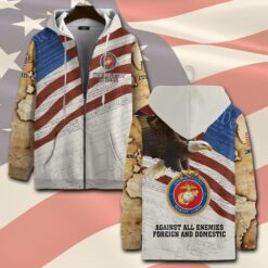 US Marine Corps, Freedom Isn't Free - Zip Hoodie