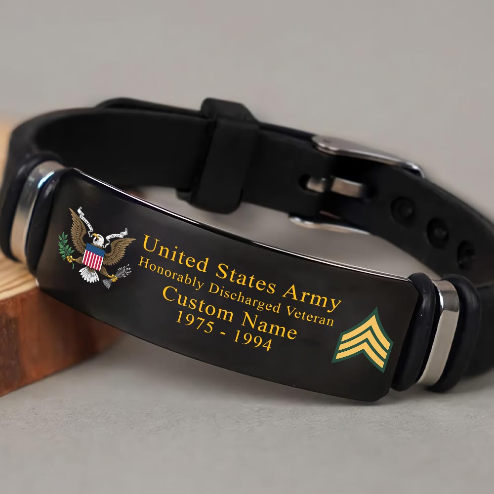 US Army, E 9 Army Command Sergeant Major - Bracelet - Image 4