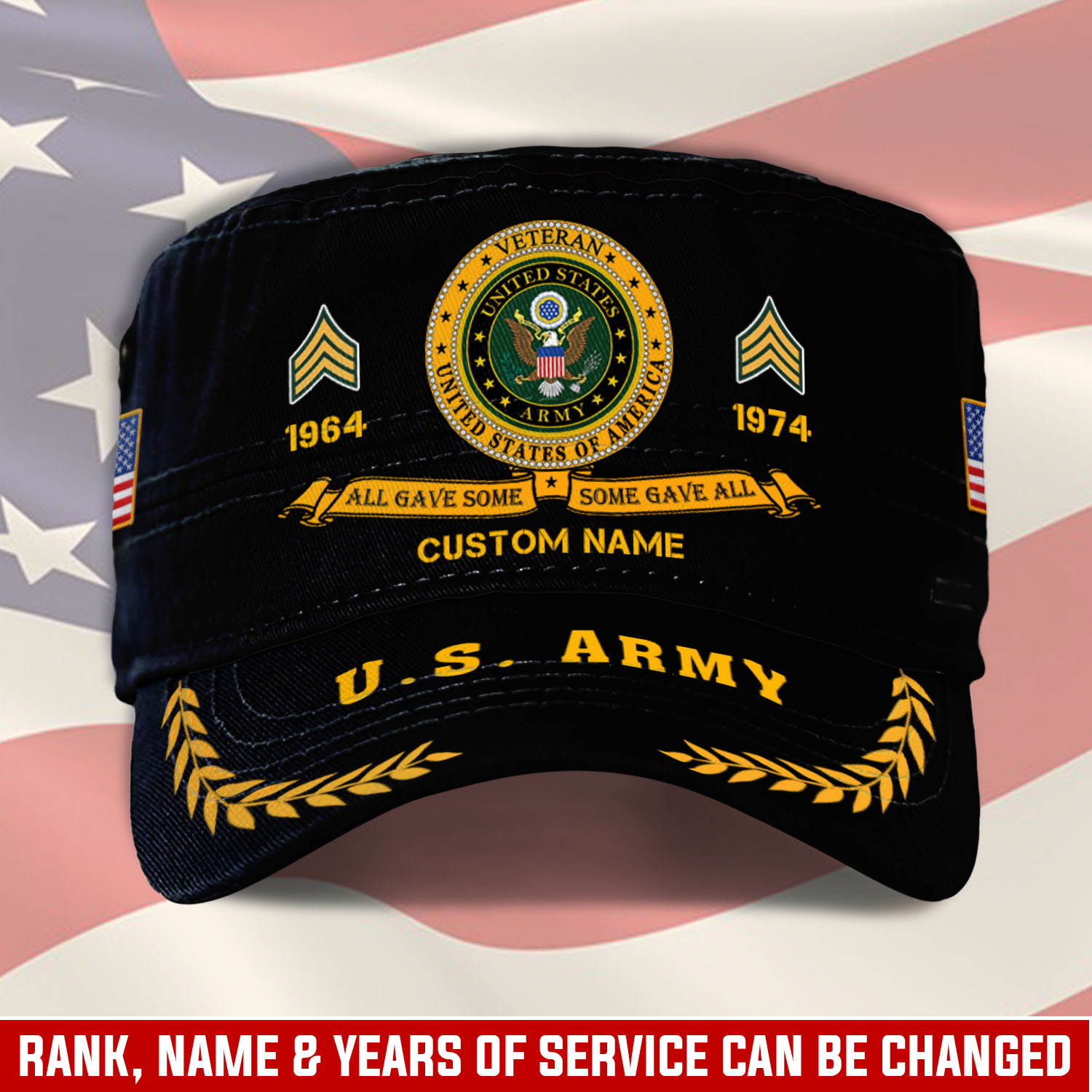 US Army, Life And Pride - Military Cap