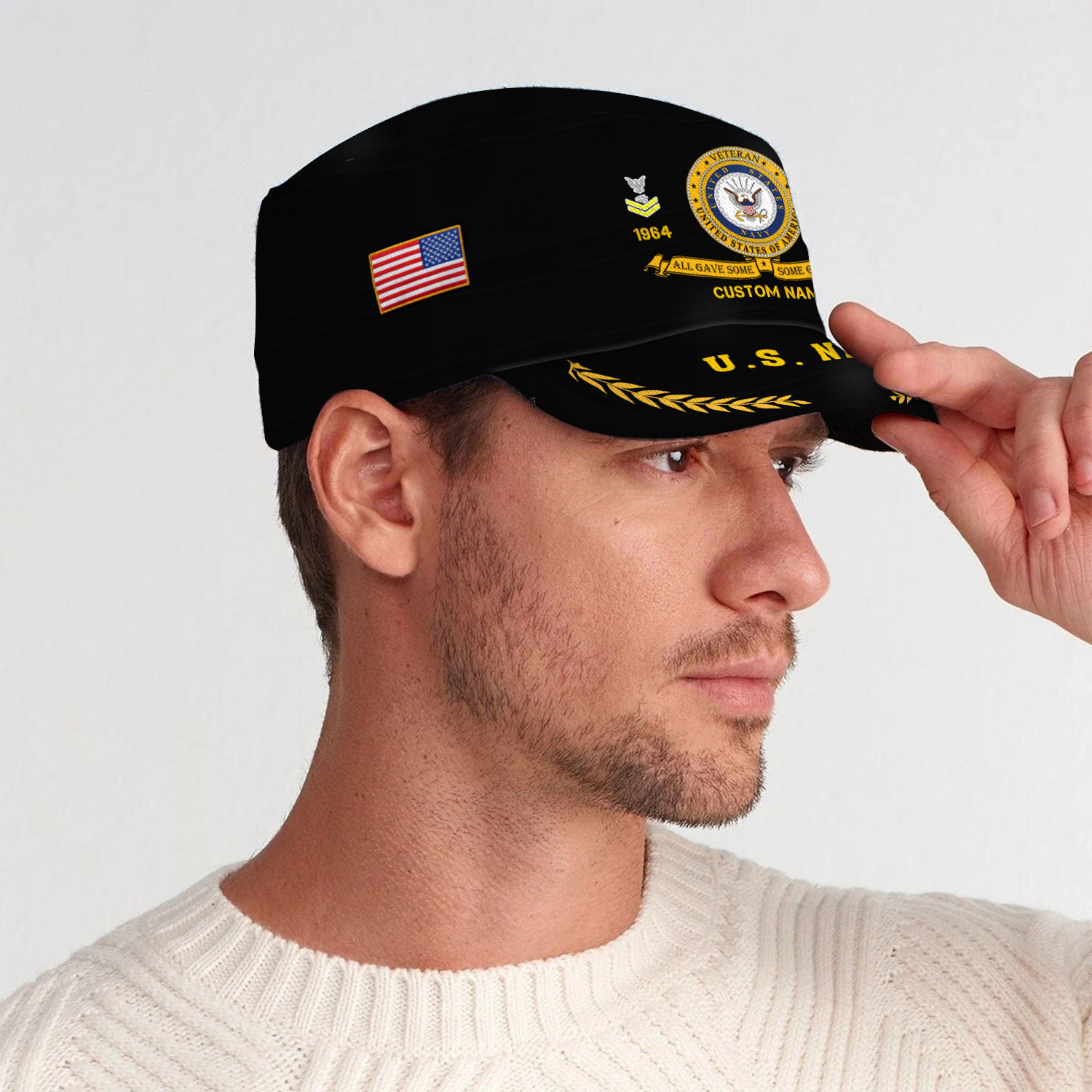 US Navy, I Walked The Walk - Military Cap - Image 3