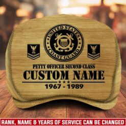 US Coast Guard, E 4 Gold - Jeff Cap