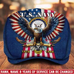 US Navy, Honor - Courage - Commitment - Jeff Cap