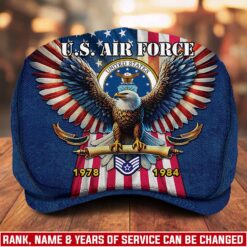 US Air Force , Proud Veteran - Jeff Cap