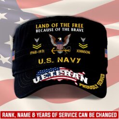 US Navy, No One Fights Alone - Military Cap