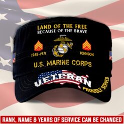 US Marine Corps, O 3 Marines Captain - Military Cap