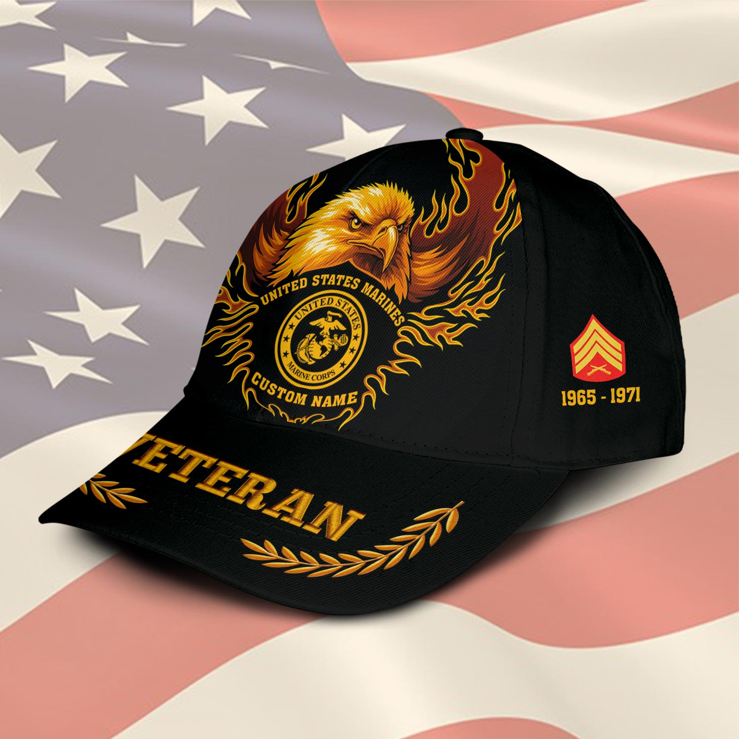 US Marine Corps, All Gave Some, Some Gave All - Classic Cap - Image 2