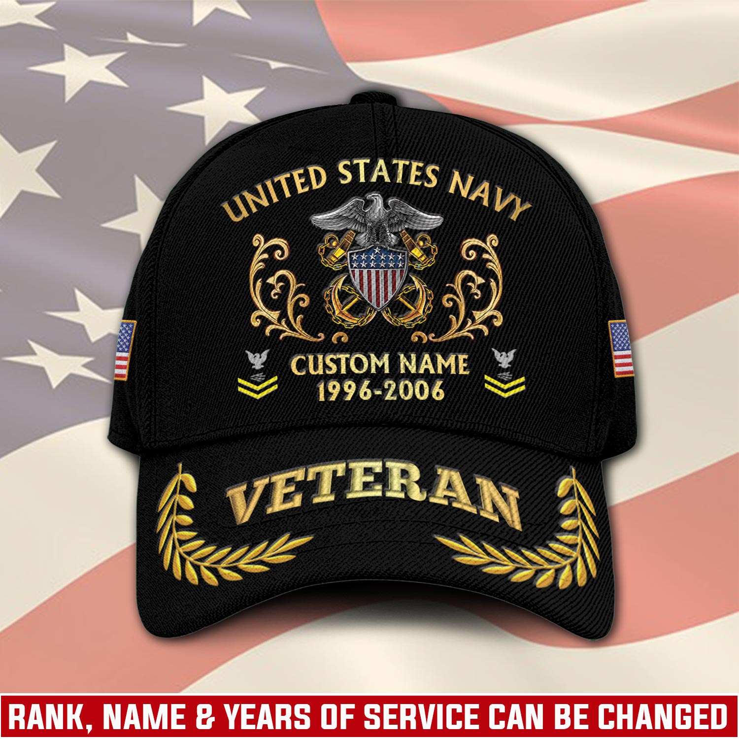 US Navy, Freedom Isn't Free - Classic Cap