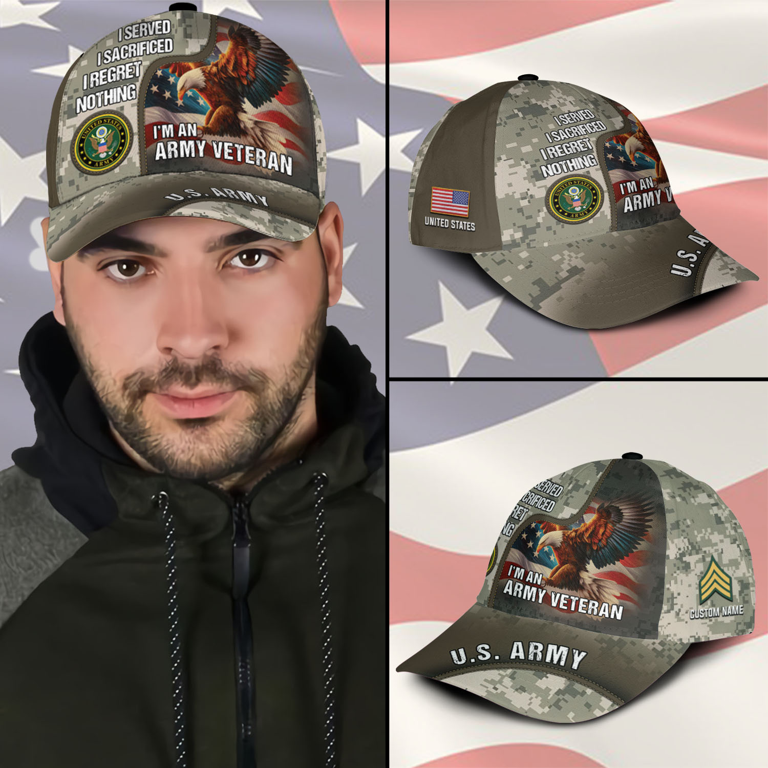 US Army, Be All You Can Be - Classic Cap - Image 3