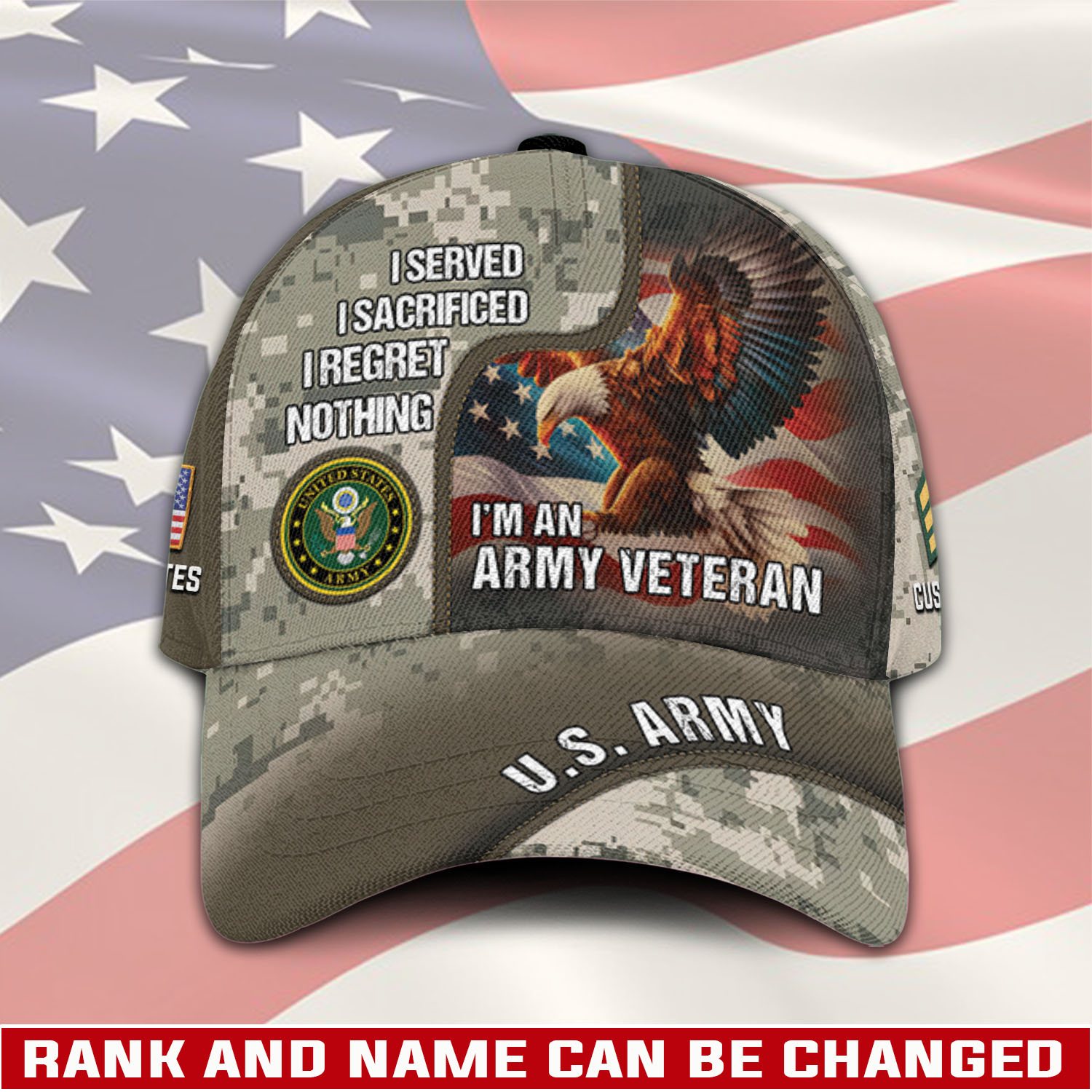 US Army, Be All You Can Be - Classic Cap